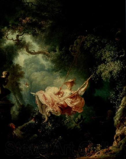 Jean-Honore Fragonard The Happy Accidents of the Swing